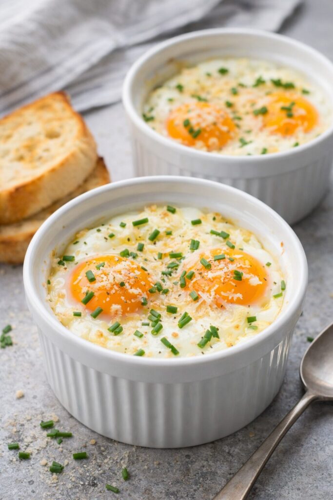 jaja zapiekanie z serem